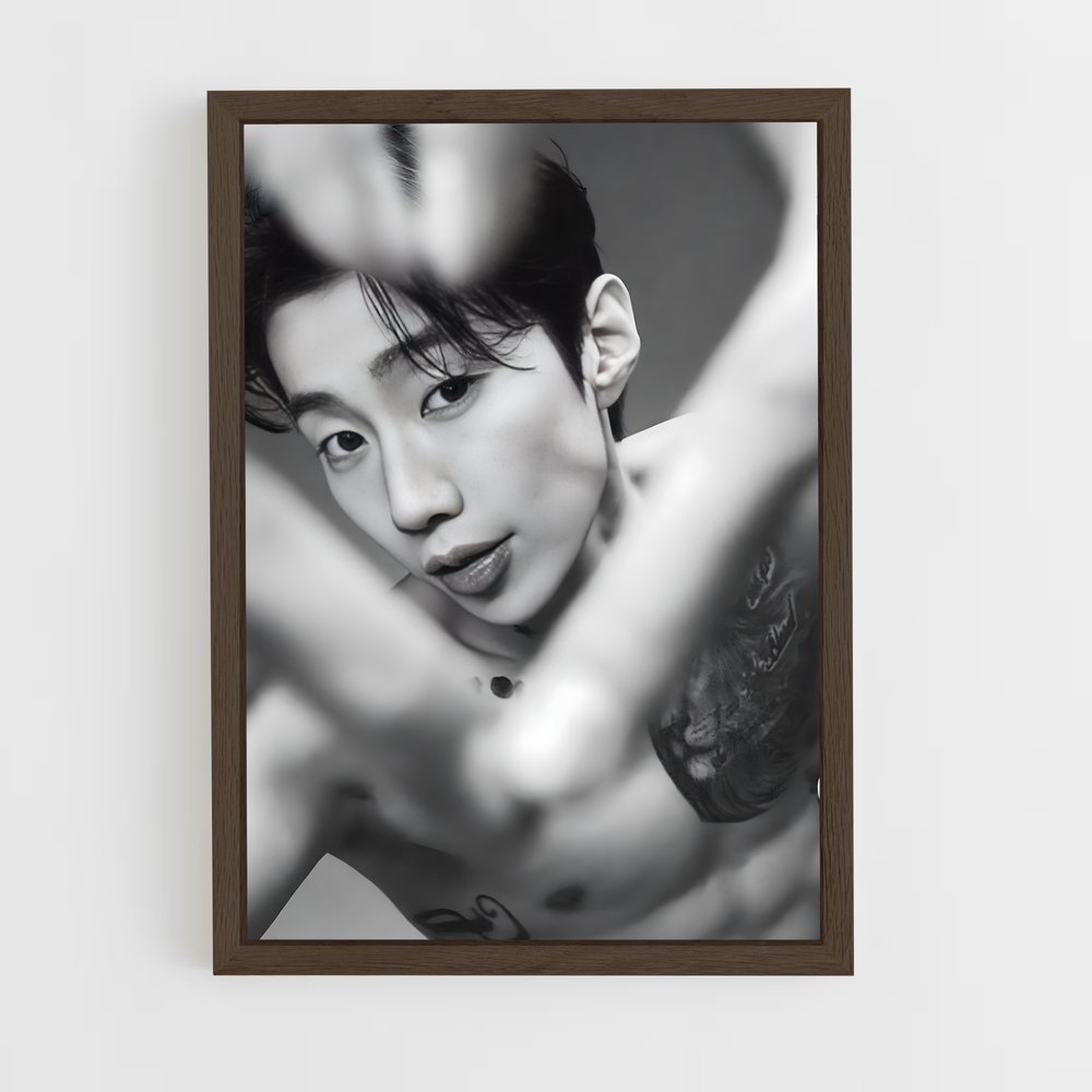 ap-jay park-1 cadre Bois foncé