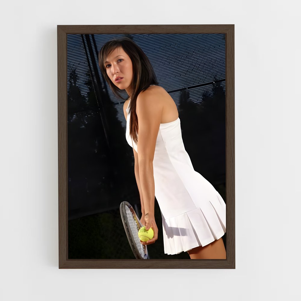 ap-jelena jankovic-2 cadre Bois foncé