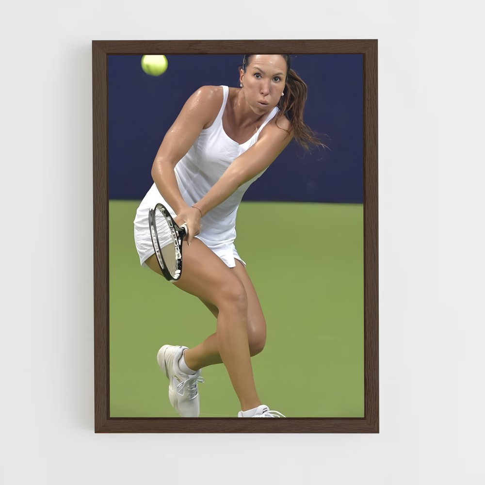 ap-jelena jankovic-3 cadre Bois foncé