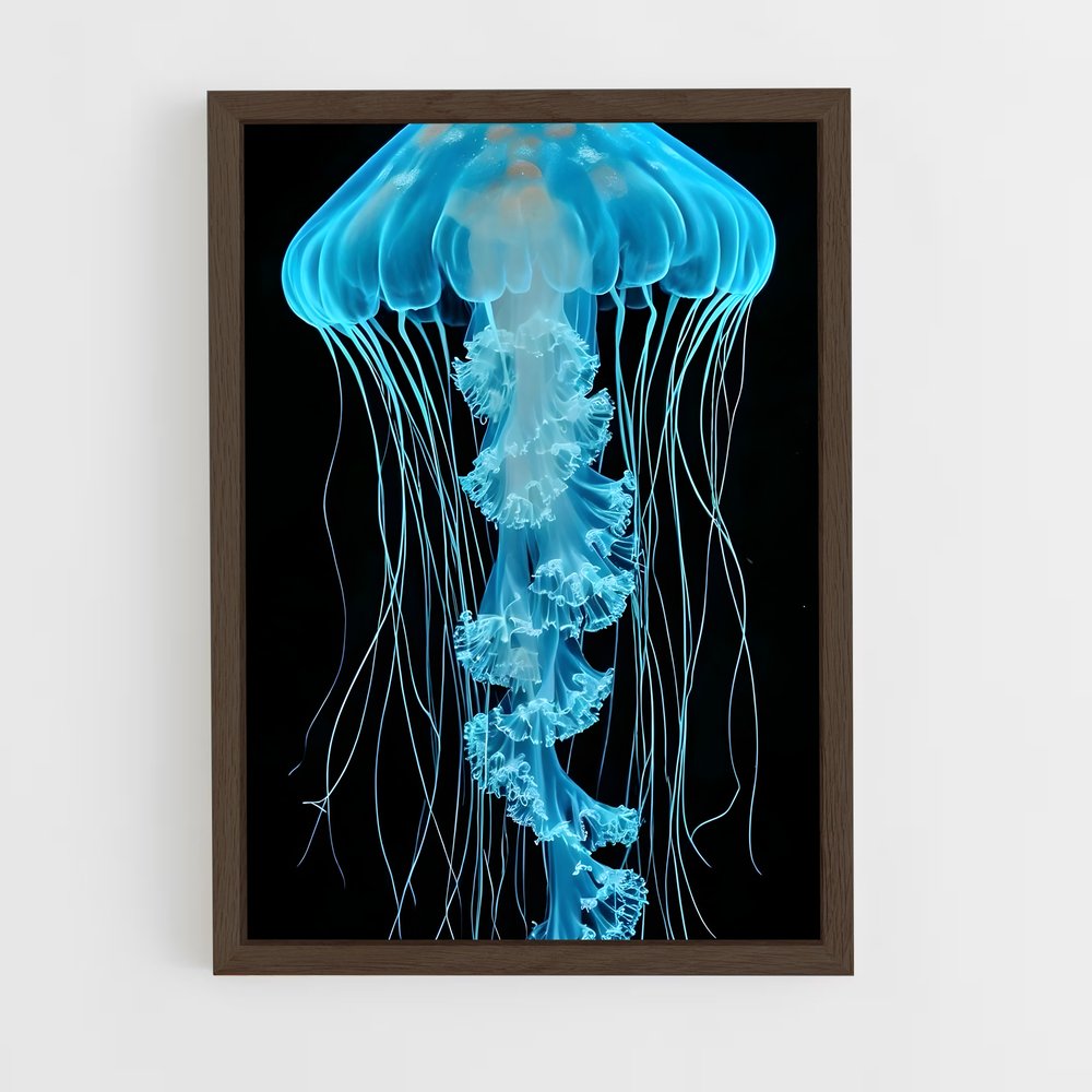 ap-jellyfish-3 cadre Bois foncé