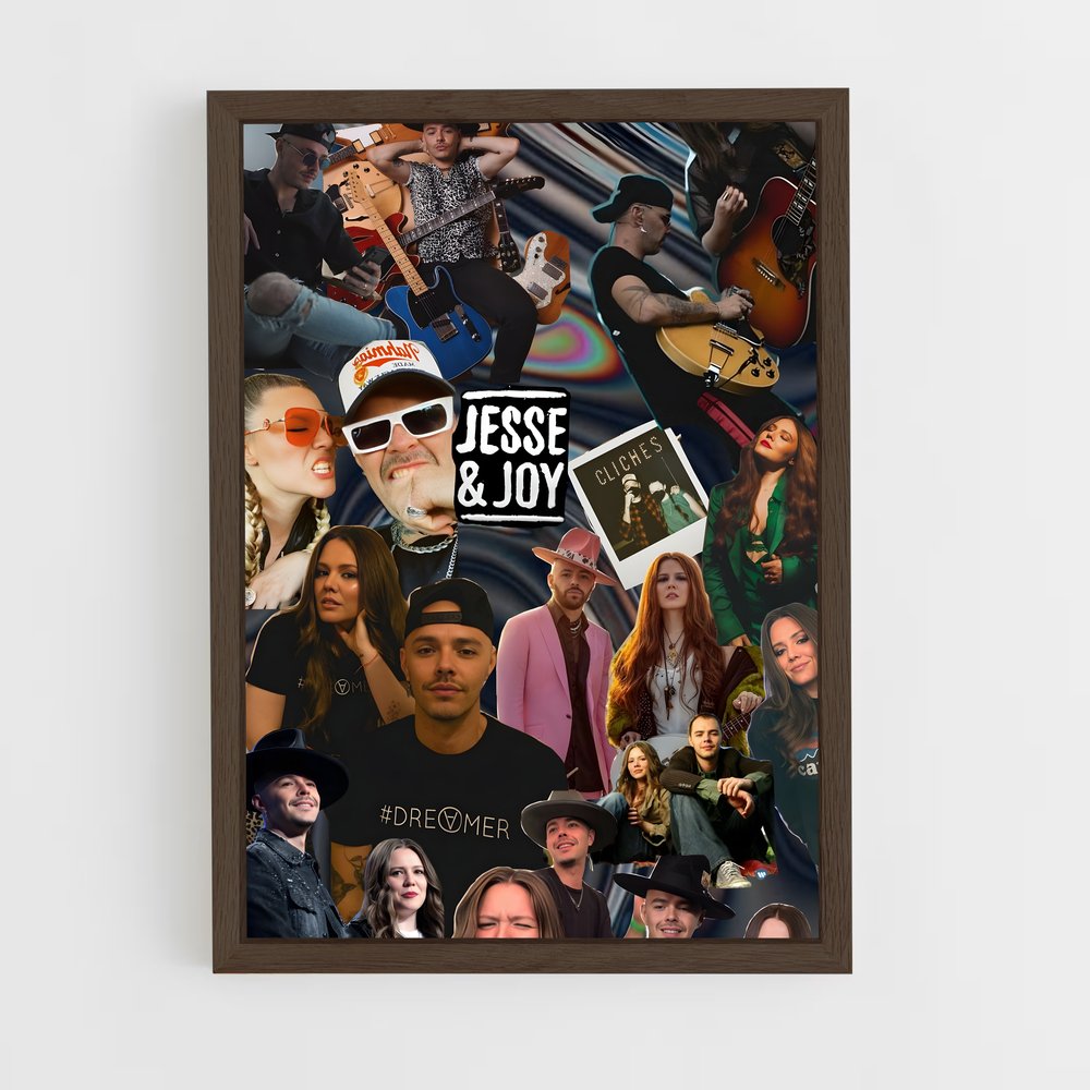 ap-jesse and joy-1 cadre Bois foncé