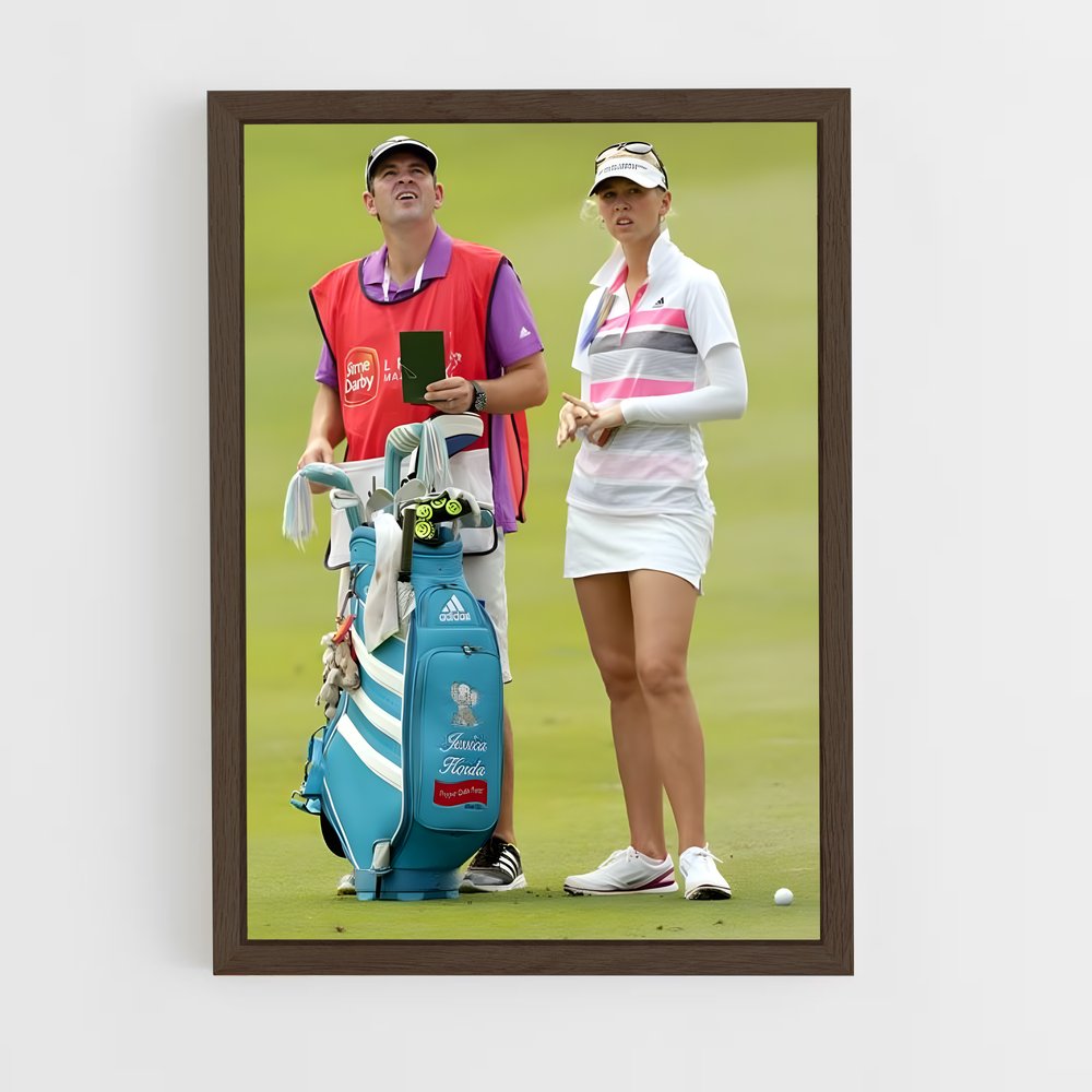 ap-jessica korda-1 cadre Bois foncé
