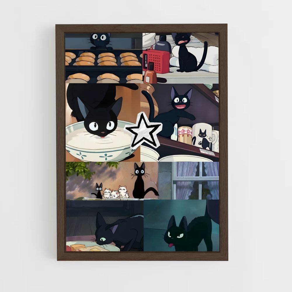 ap-jiji-8 cadre Bois foncé