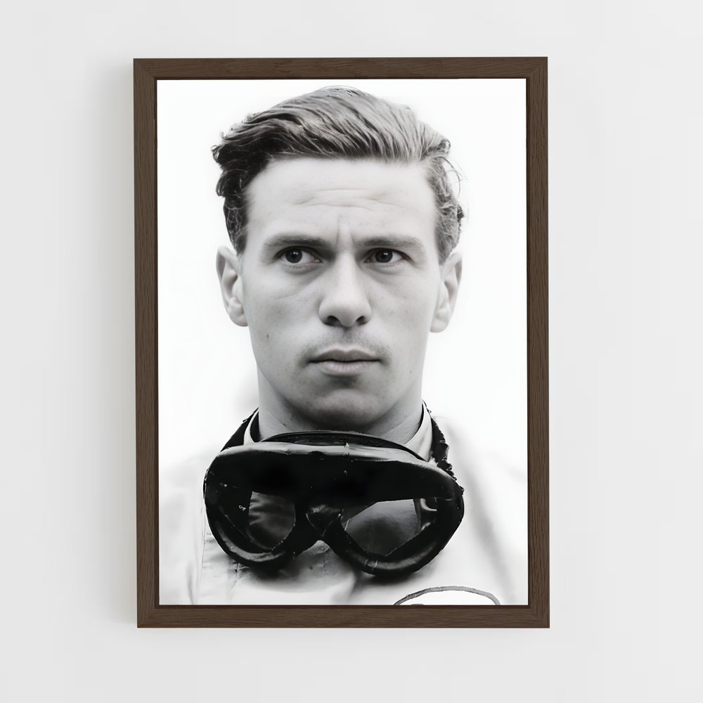 ap-jim clark-4 cadre Bois foncé