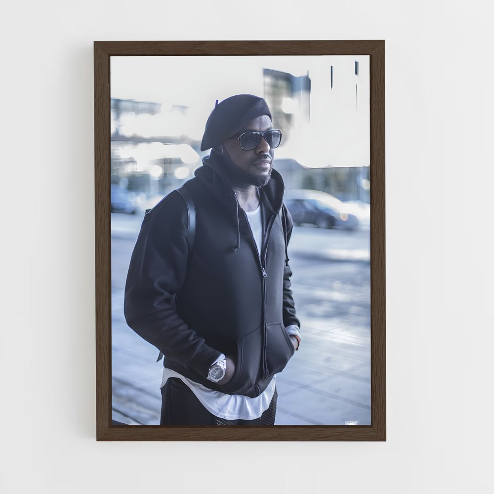ap-jim iyke-1 cadre Bois foncé