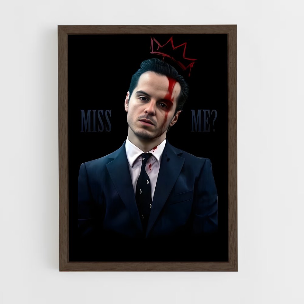 ap-jim moriarty-3 cadre Bois foncé