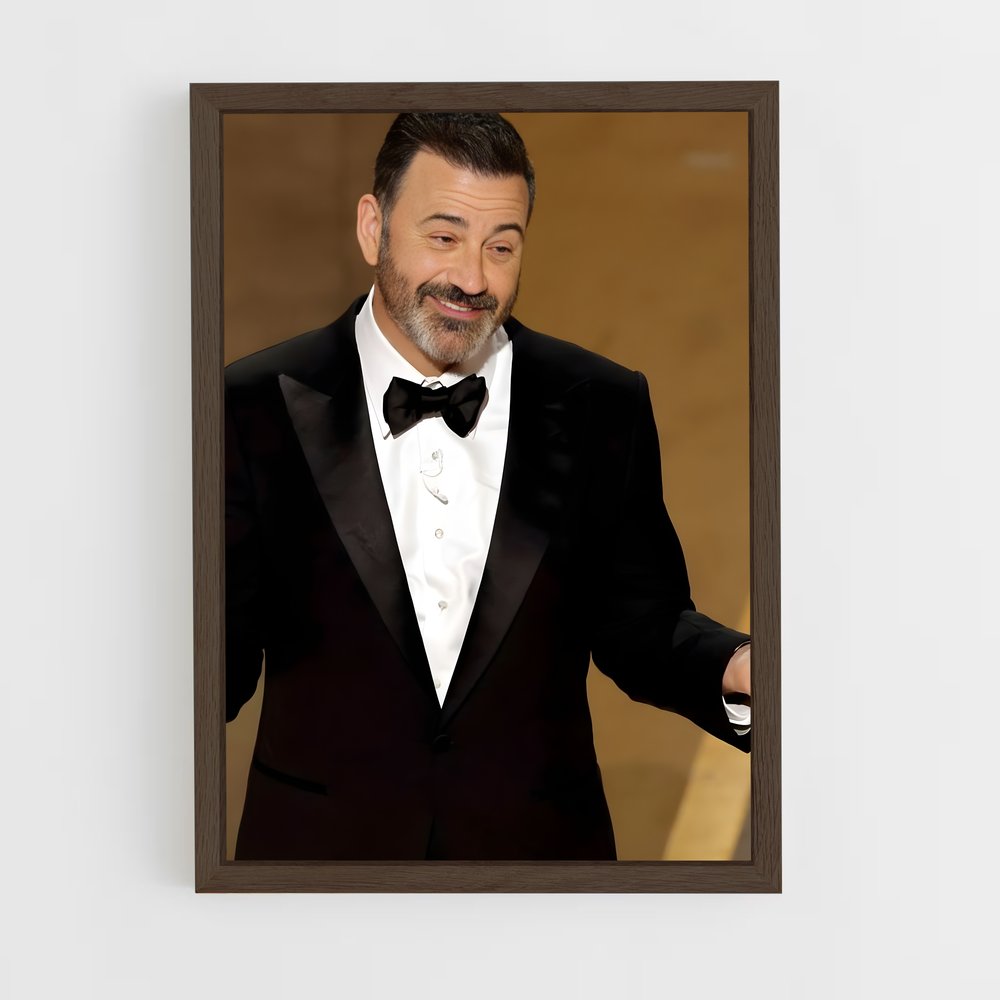 ap-jimmy kimmel-8 cadre Bois foncé