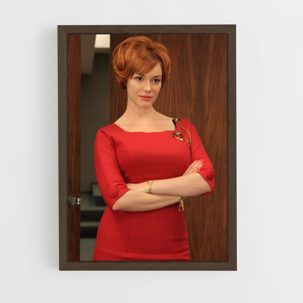 ap-joan holloway-1 cadre Bois foncé
