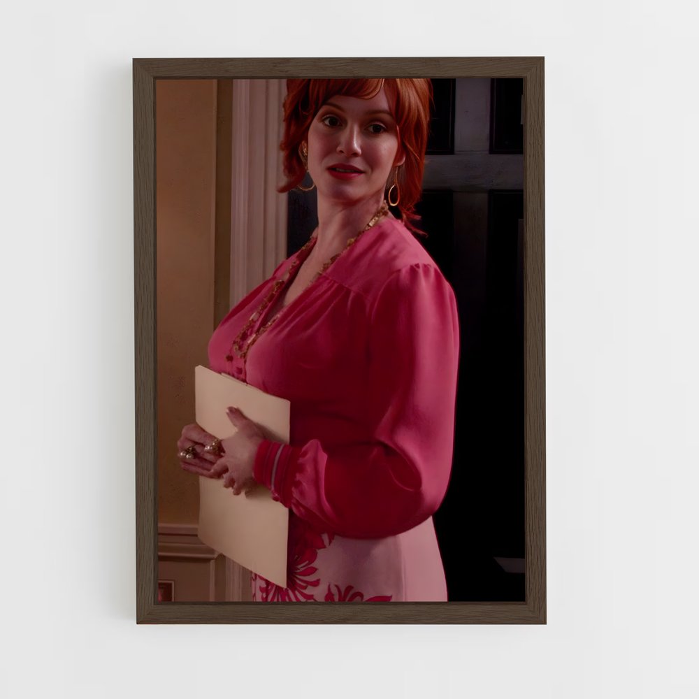 ap-joan holloway-6 cadre Bois foncé