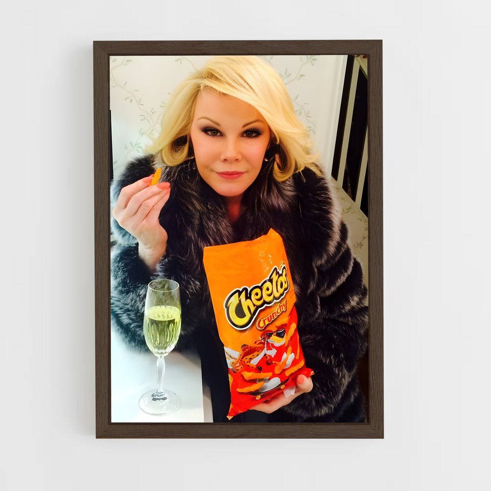ap-joan rivers-1 cadre Bois foncé