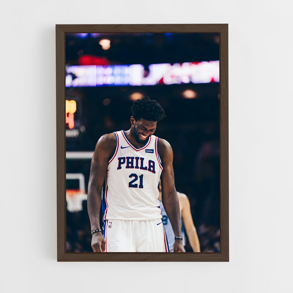 ap-joel embiid-2 cadre Bois foncé