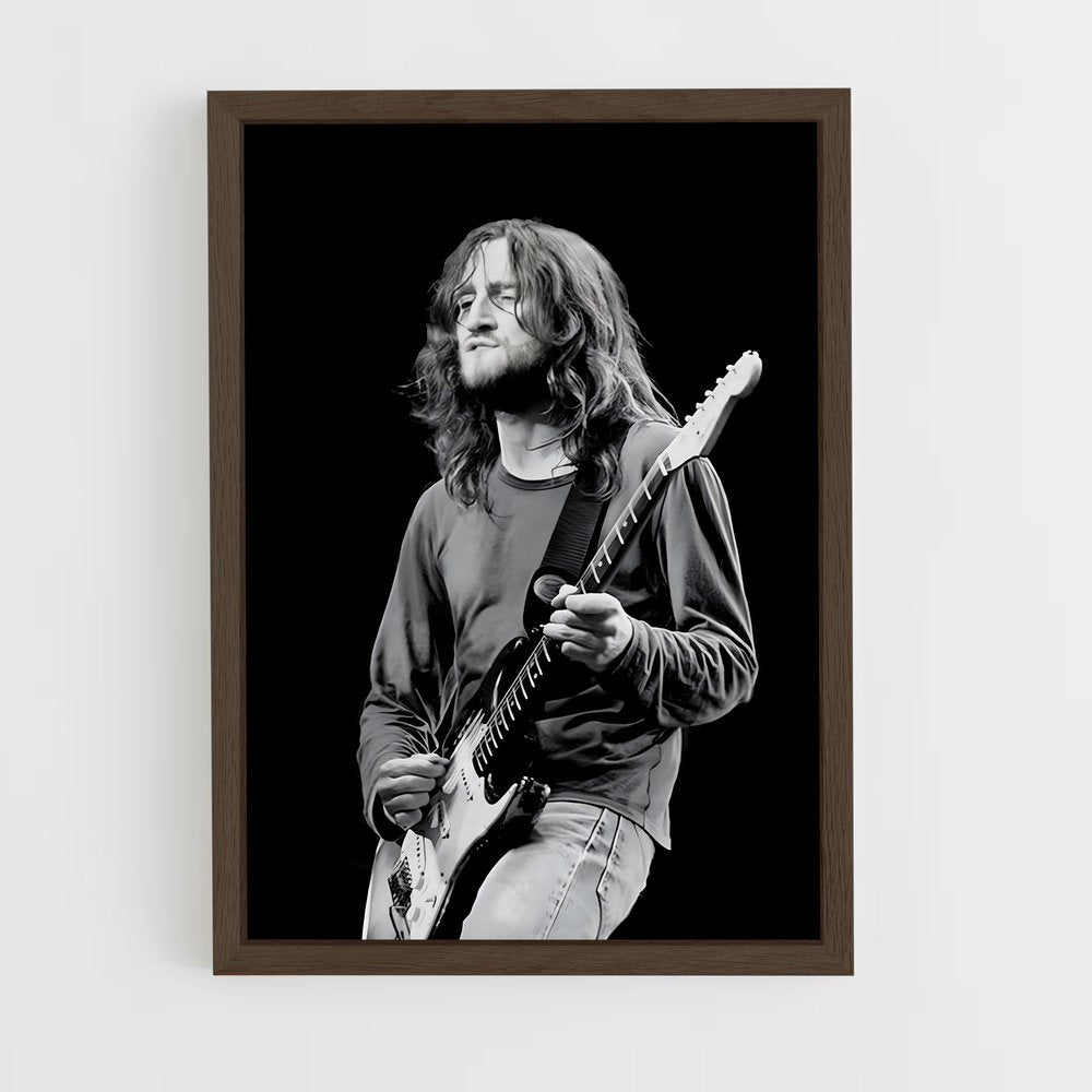 ap-john frusciante-2 cadre Bois foncé