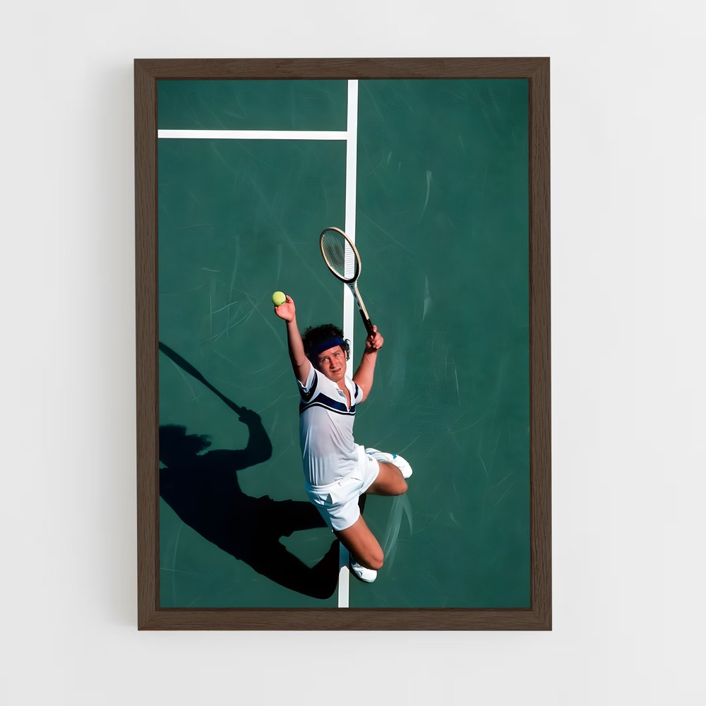 ap-john mcenroe-6 cadre Bois foncé