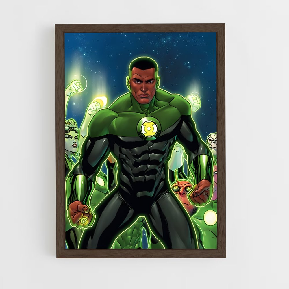 ap-john stewart-8 cadre Bois foncé