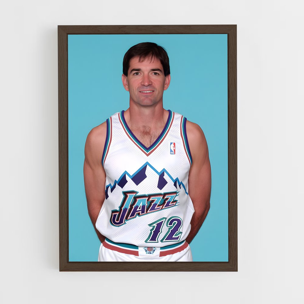 ap-john stockton-7 cadre Bois foncé
