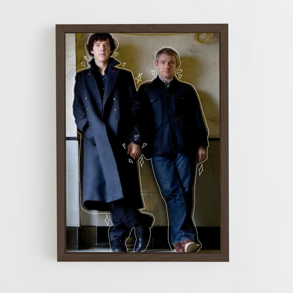 ap-john watson-1 cadre Bois foncé