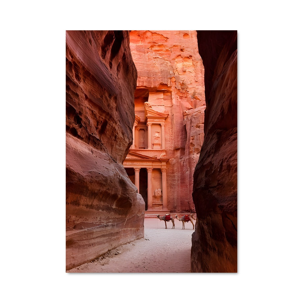 Poster Les Fissures de Petra