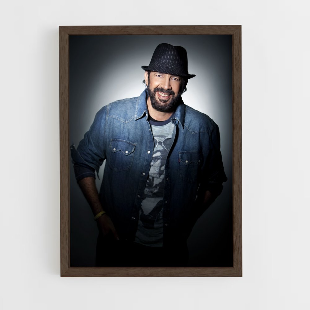 ap-juan luis guerra-3 cadre Bois foncé