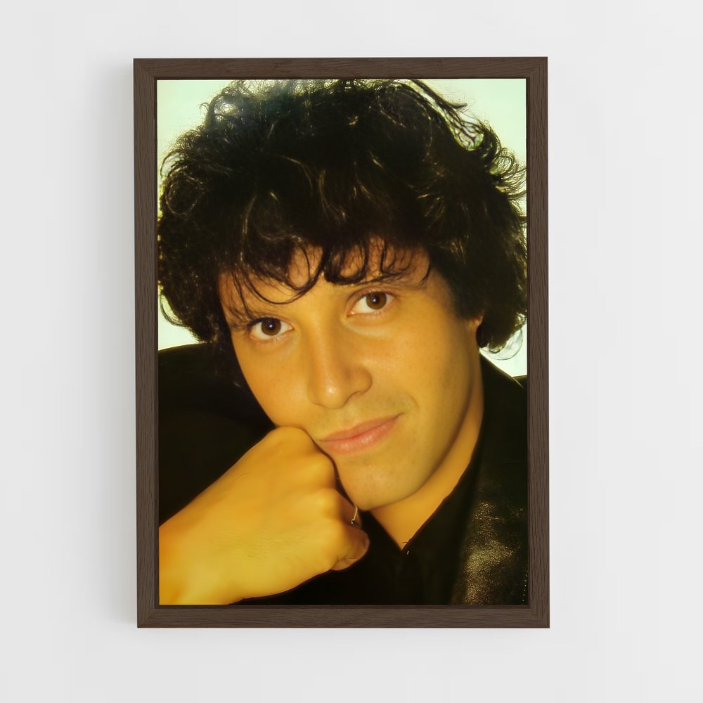 ap-julien clerc-3 cadre Bois foncé