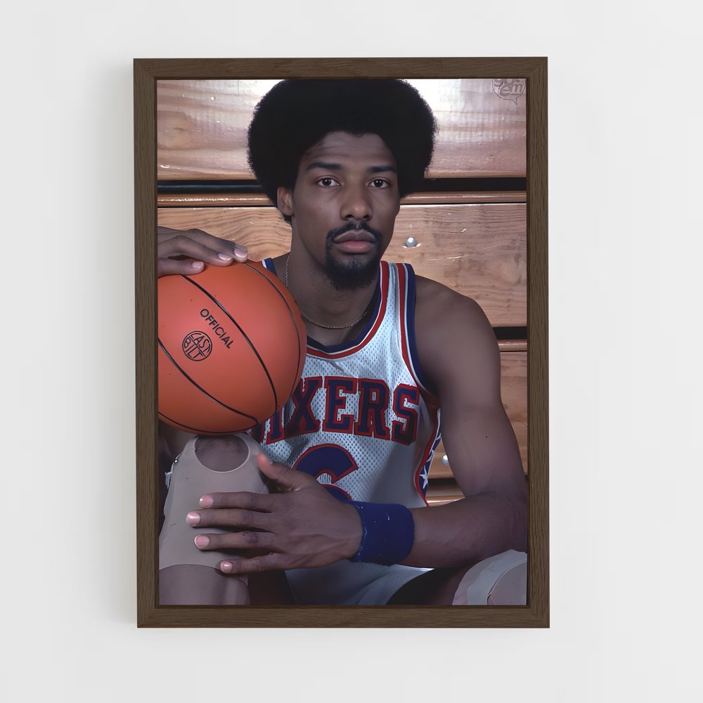 ap-julius erving-5 cadre Bois foncé