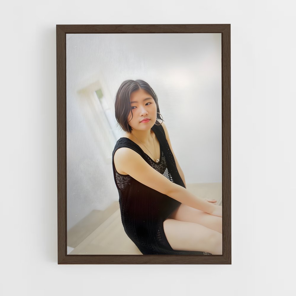 ap-kaede kaga-1 cadre Bois foncé