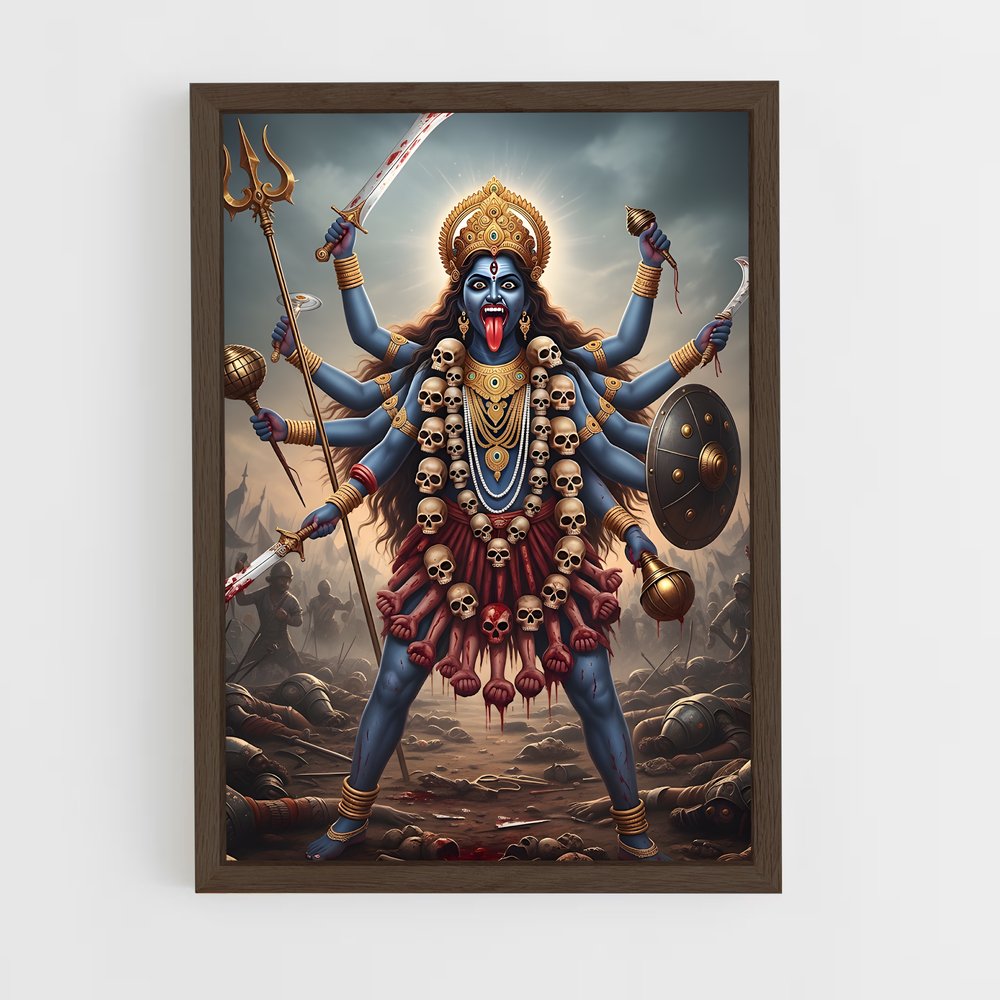 ap-kali-8 cadre Bois foncé