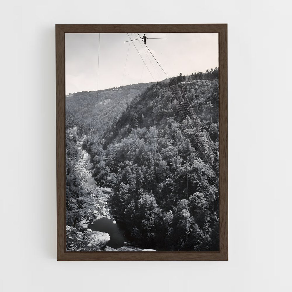 ap-karl wallenda-2 cadre Bois foncé