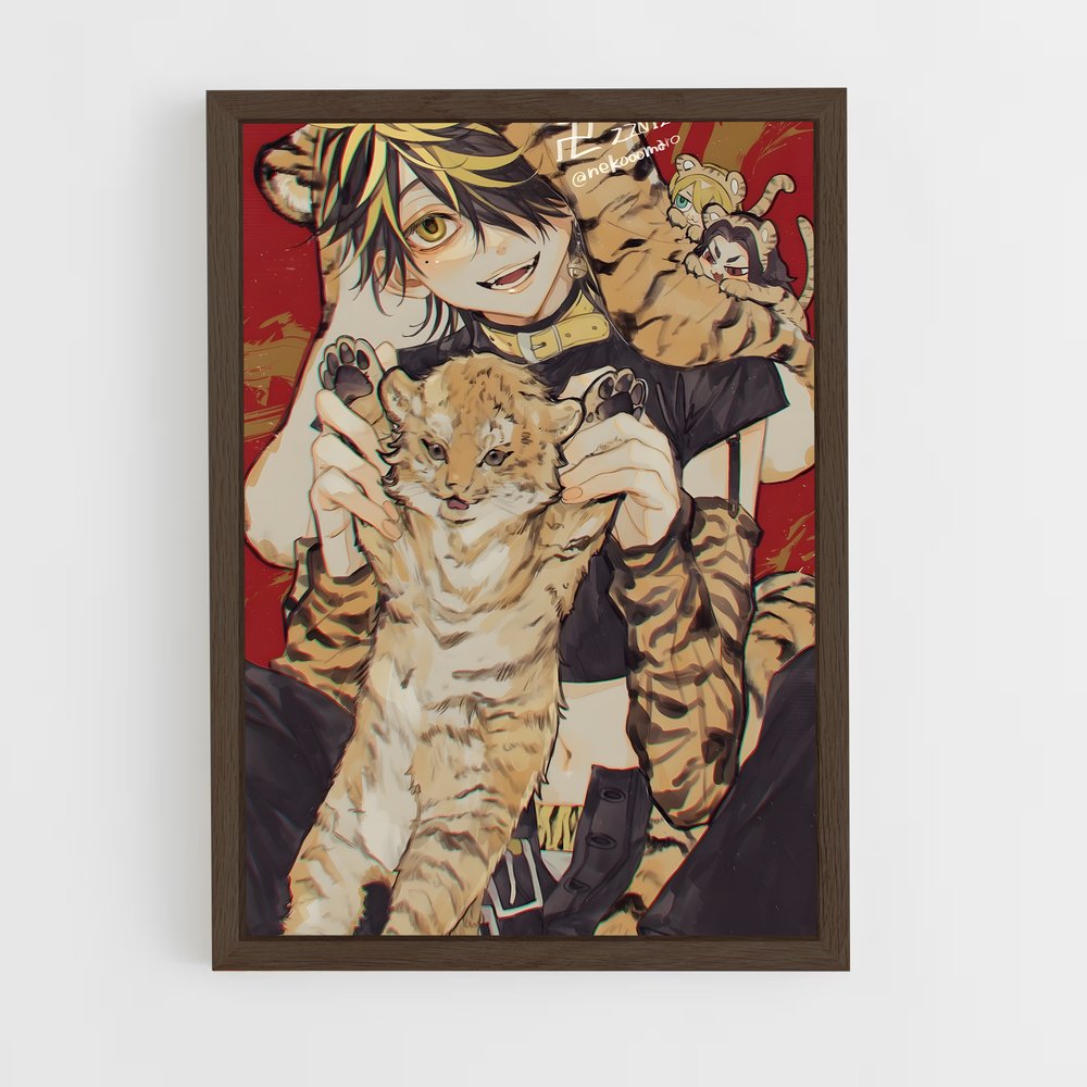 ap-kazutora hanemiya-2 cadre Bois foncé