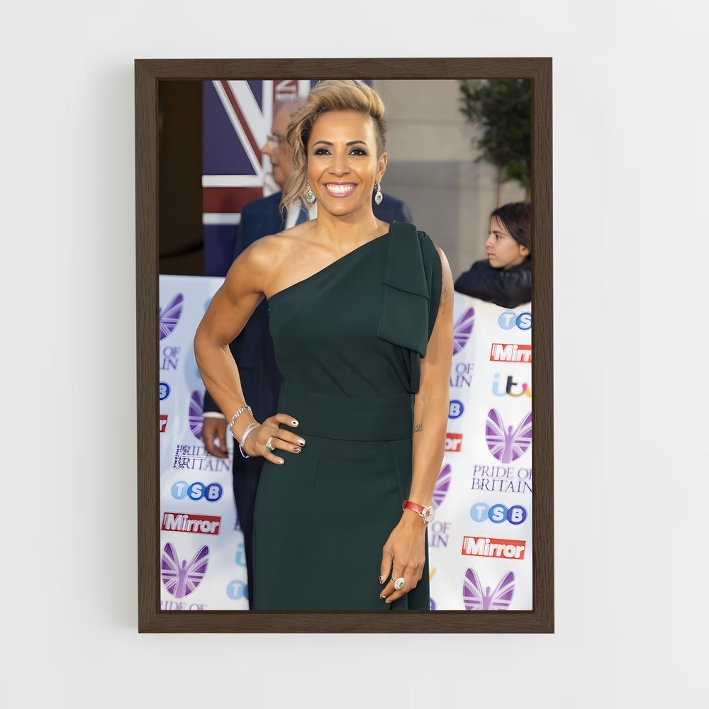 ap-kelly holmes-1 cadre Bois foncé