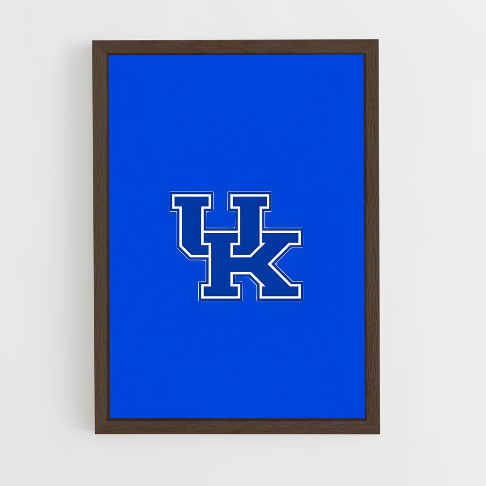 ap-kentucky wildcats-1 cadre Bois foncé