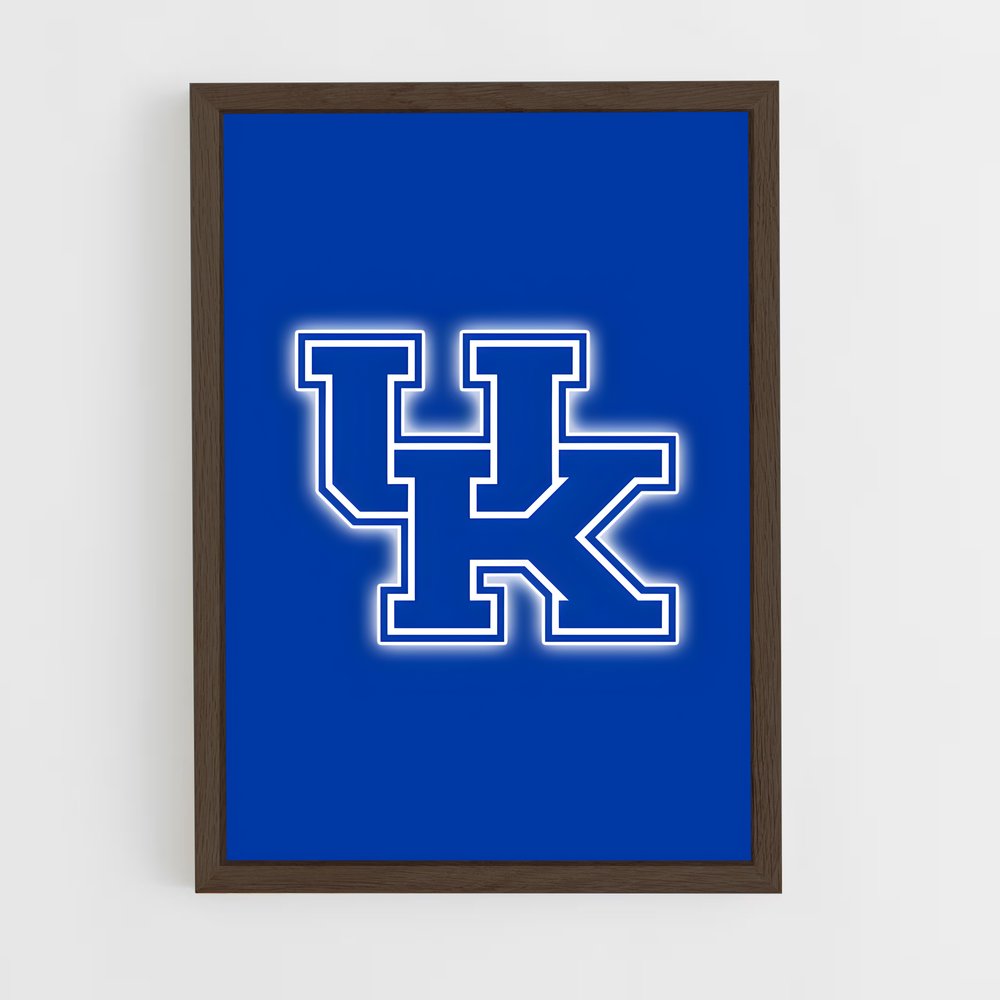 ap-kentucky wildcats-2 cadre Bois foncé