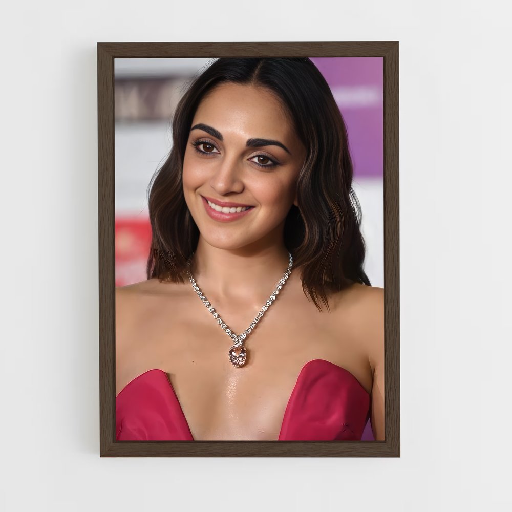 ap-kiara advani-1 cadre Bois foncé