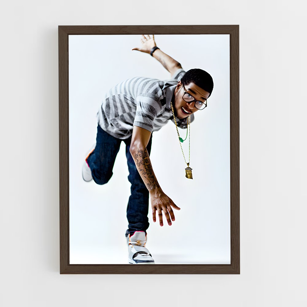 ap-kid cudi-1 cadre Bois foncé