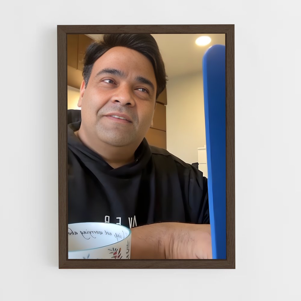 ap-kiku sharda-5 cadre Bois foncé
