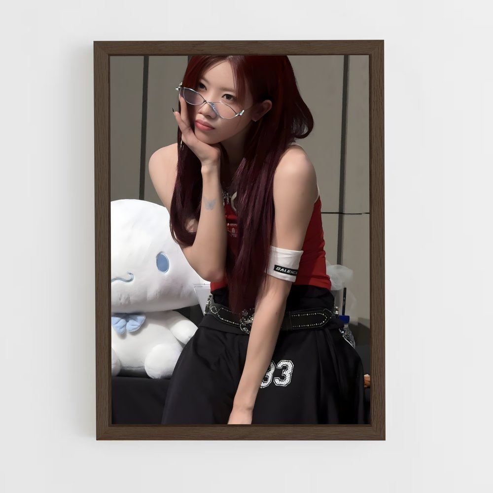 ap-kim lip-1 cadre Bois foncé