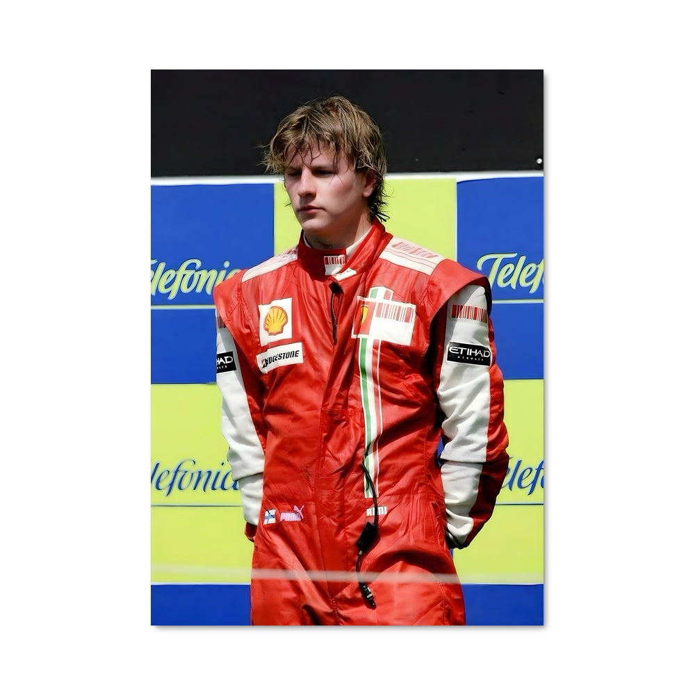 Poster Kimi sur le Podium