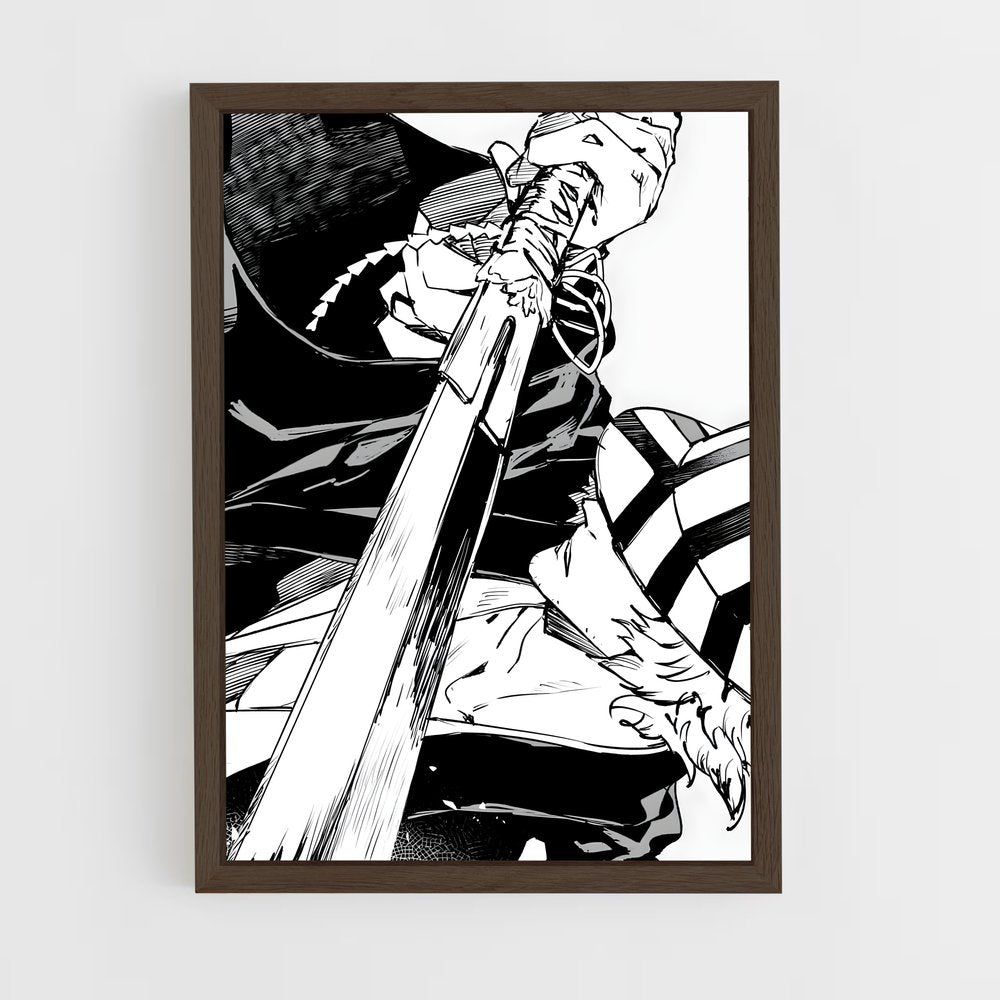 ap-kisuke urahara-1 cadre Bois foncé