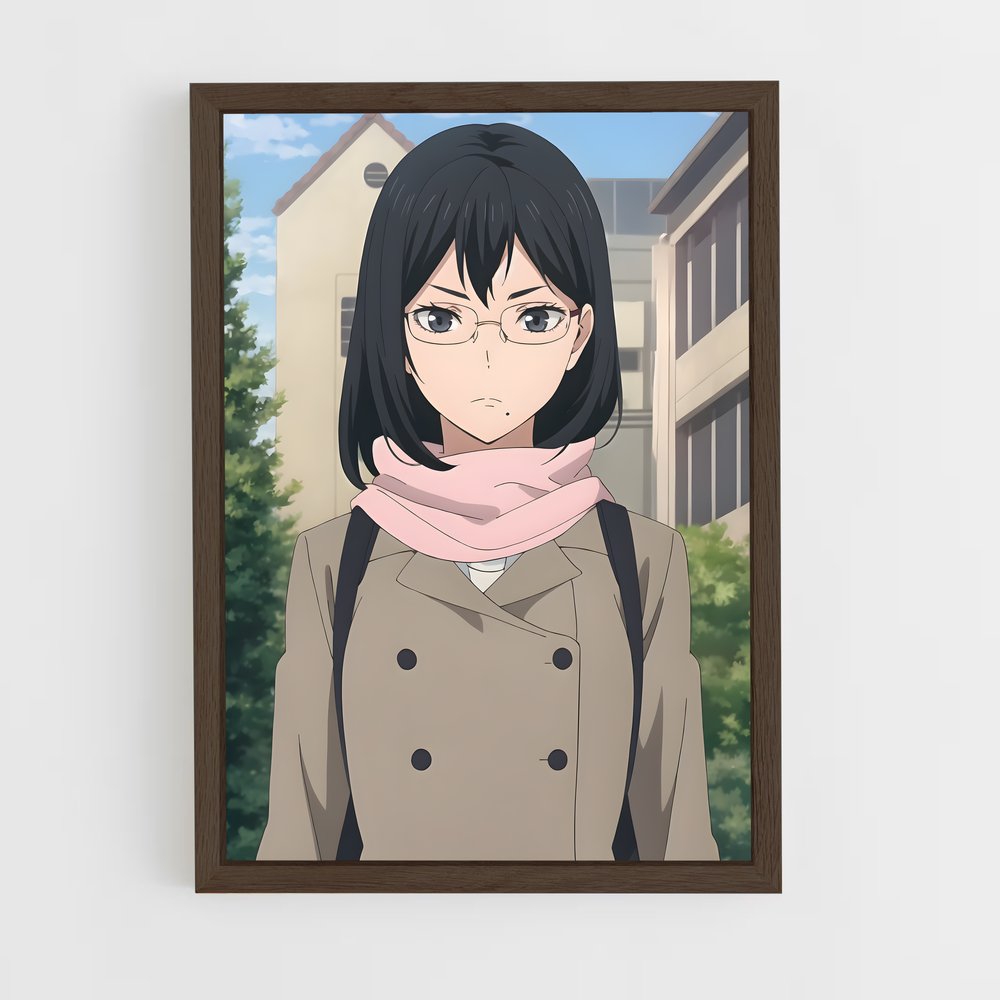 ap-kiyoko shimizu-2 cadre Bois foncé