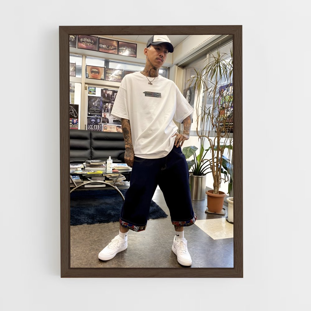 ap-kohh-2 cadre Bois foncé