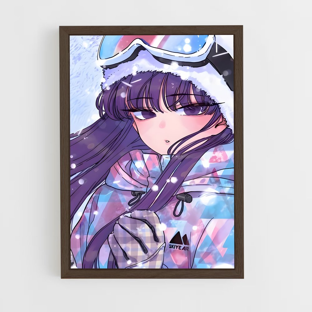 ap-komi shouko-6 cadre Bois foncé