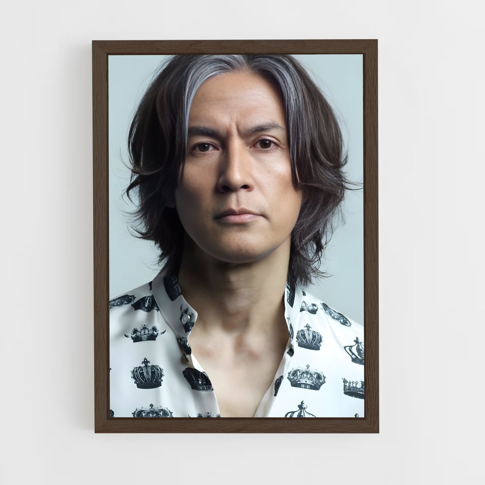 ap-koshi inaba-2 cadre Bois foncé