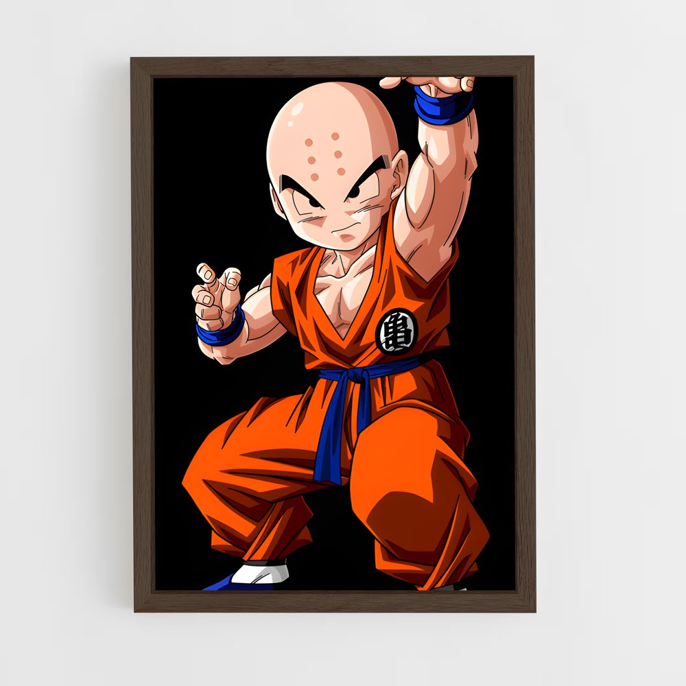 ap-krillin-1 cadre Bois foncé