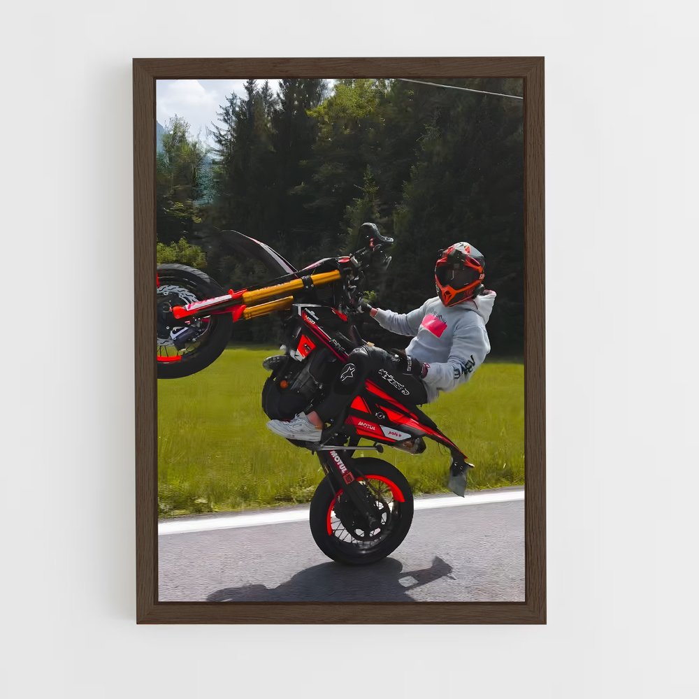 ap-ktm moto-3 cadre Bois foncé