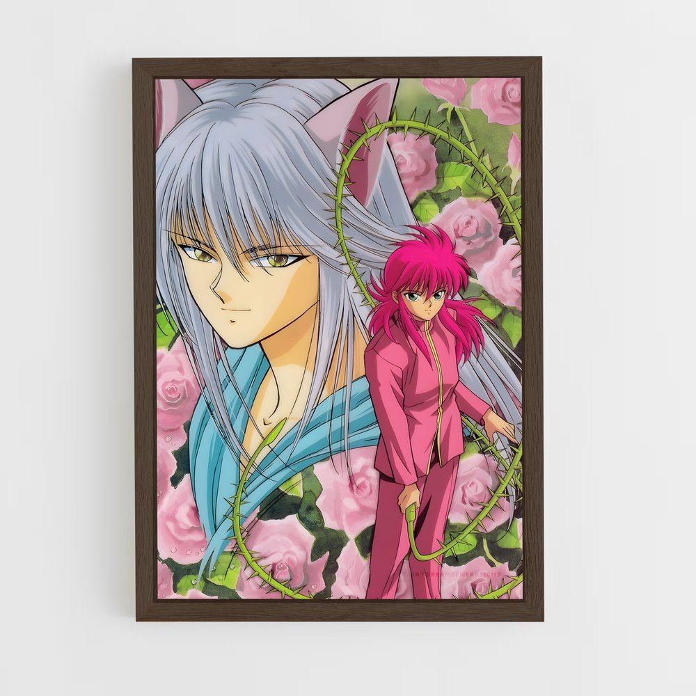 ap-kurama-4 cadre Bois foncé