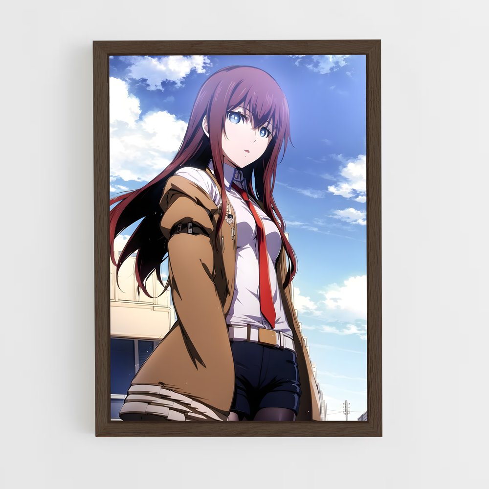 ap-kurisu makise-1 cadre Bois foncé
