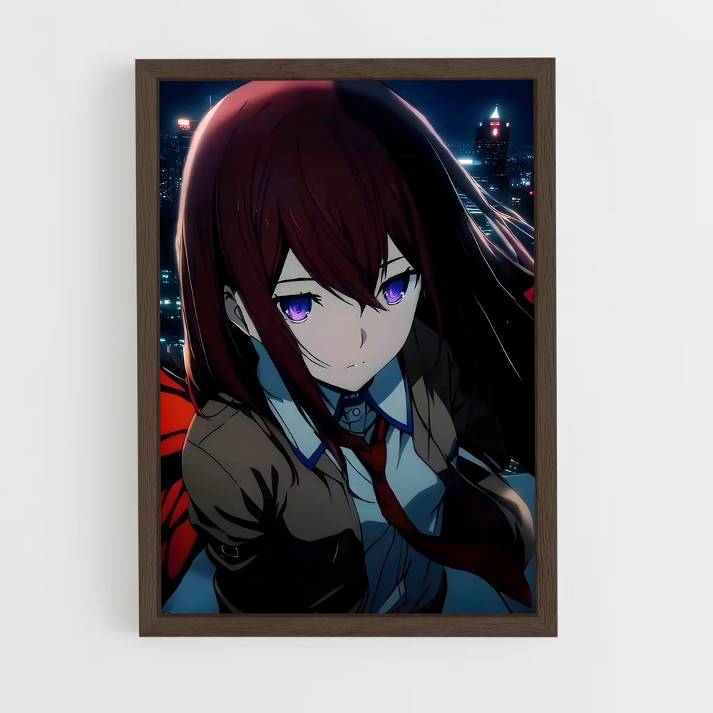ap-kurisu makise-4 cadre Bois foncé