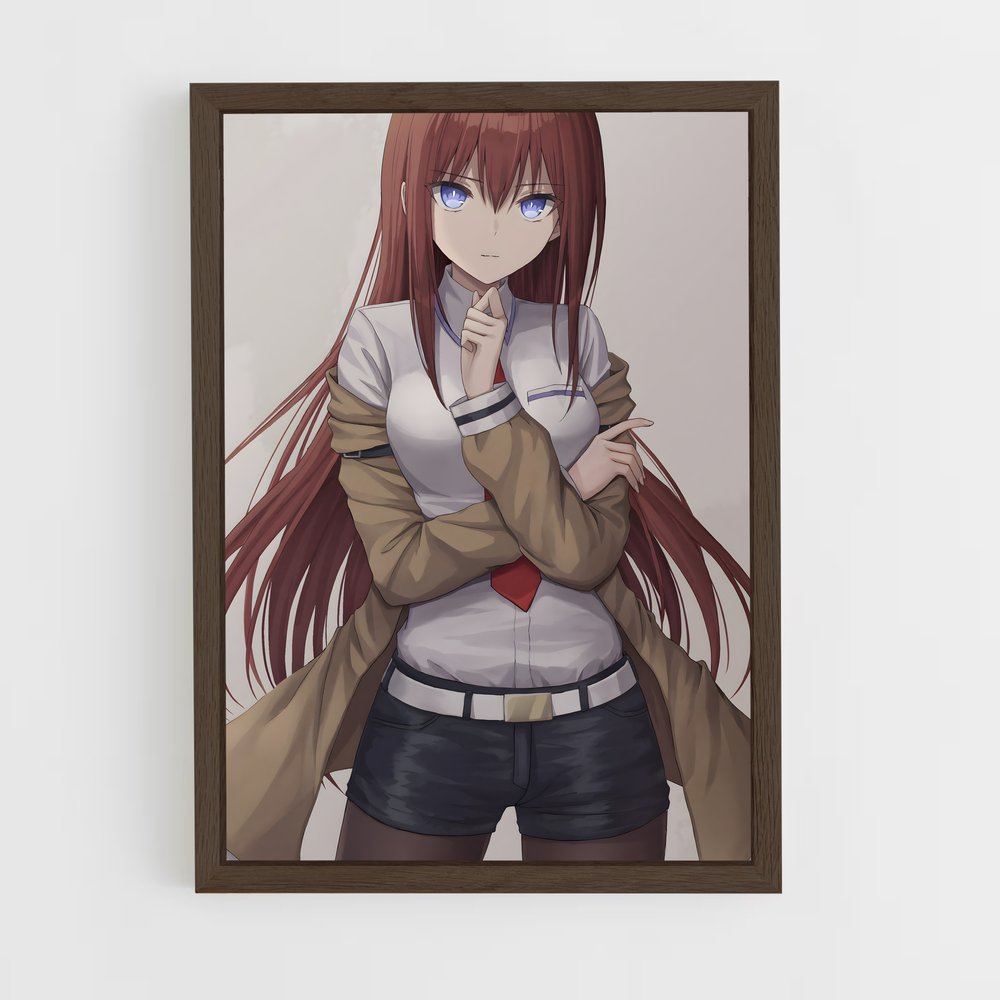 ap-kurisu makise-7 cadre Bois foncé
