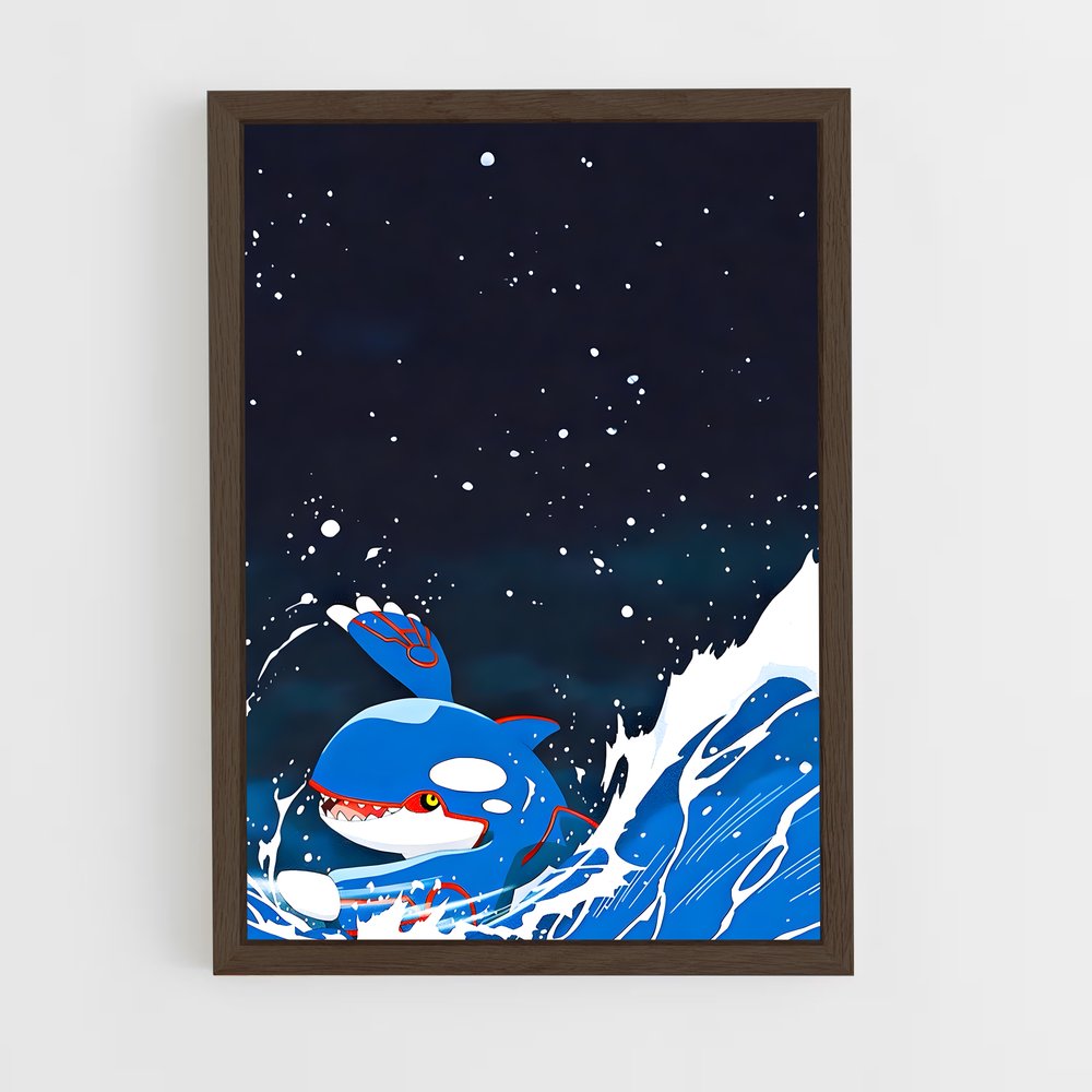 ap-kyogre-3 cadre Bois foncé
