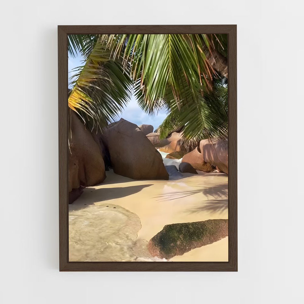 ap-la digue-2 cadre Bois foncé