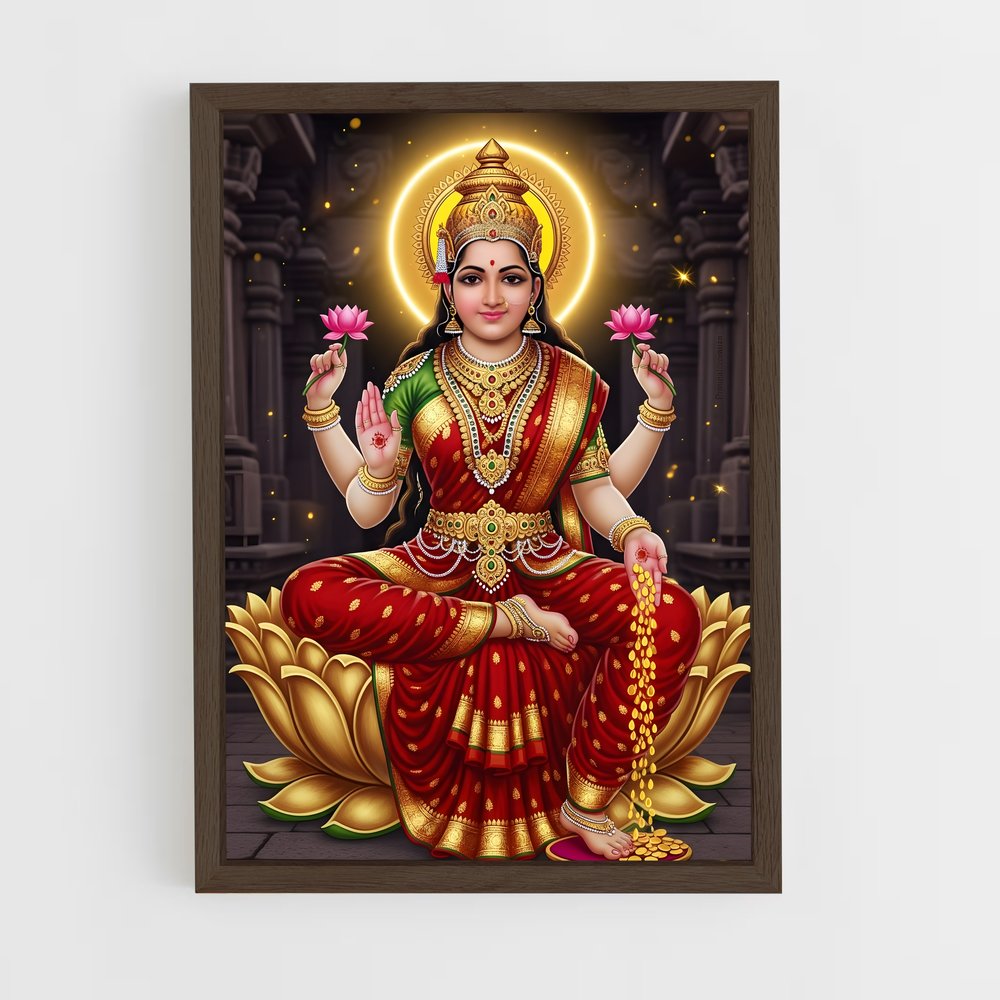 ap-lakshmi-12 cadre Bois foncé